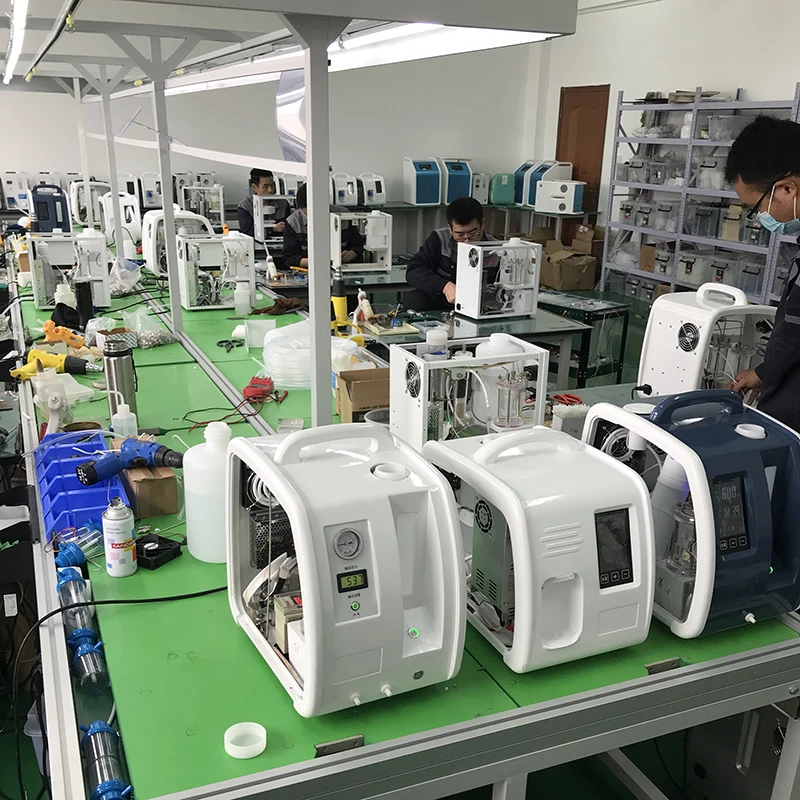 New arrival 300ml 600ml outflow  FHS-300/600  timing function large digital display New advanced hydrogen inhalation machine