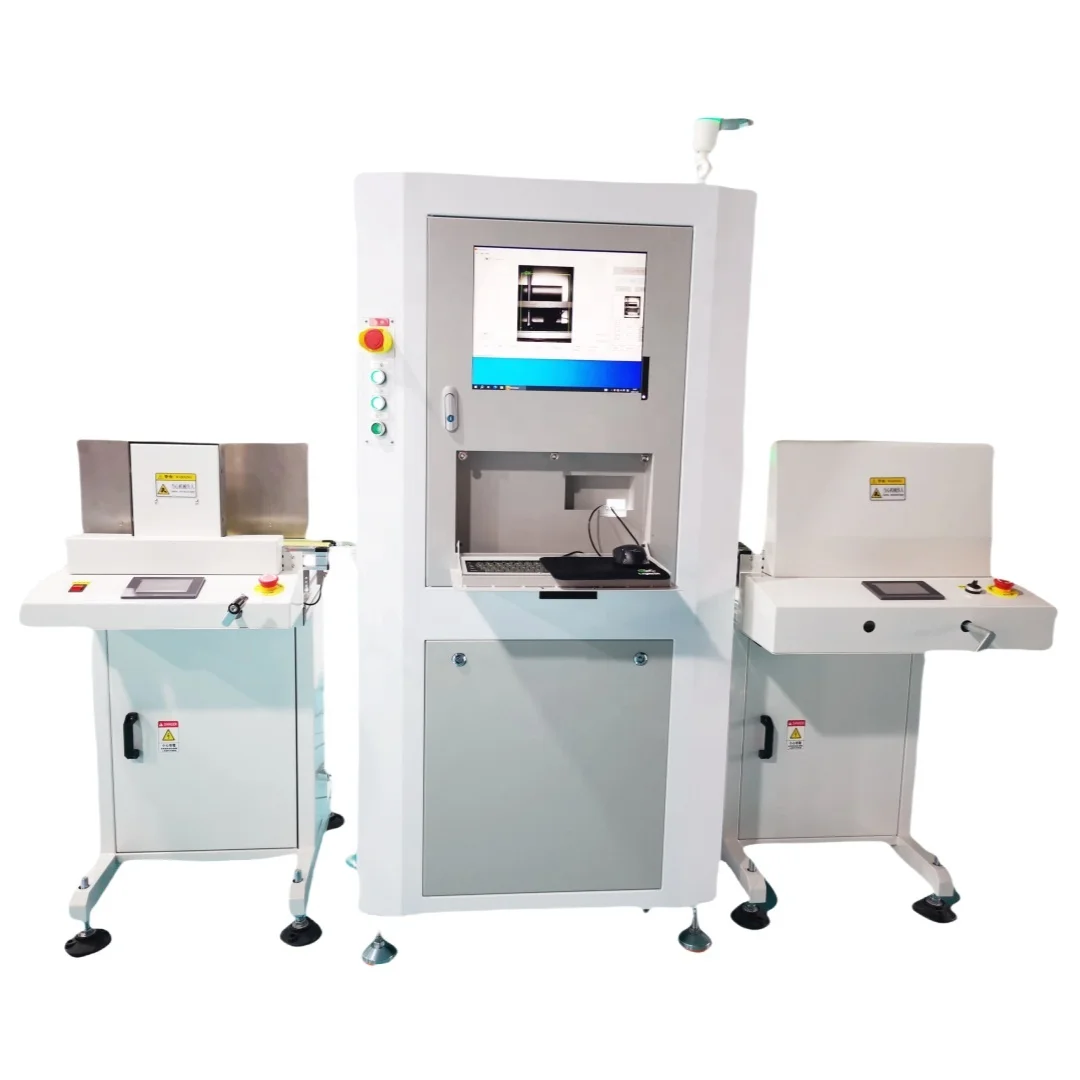 High performance online Visual 20W 30W Fiber MOPA Laser Engraving System  PCB laser Marking Equipment
