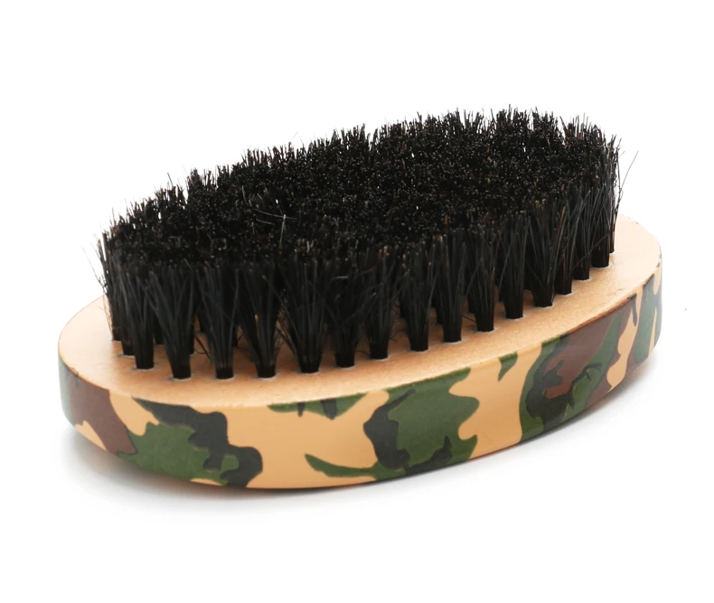 Camouflage Design Higher Quality Boar Bristle Beard Brushes