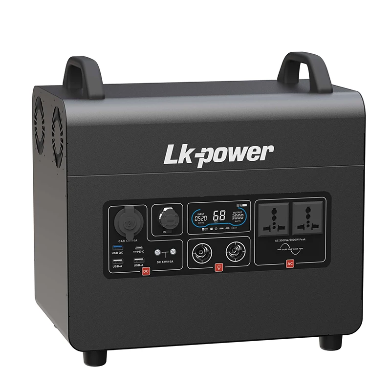 2024 New Product Ideas 3200W 600AH 1920Wh solar generator power station for UK EU JP USA FR