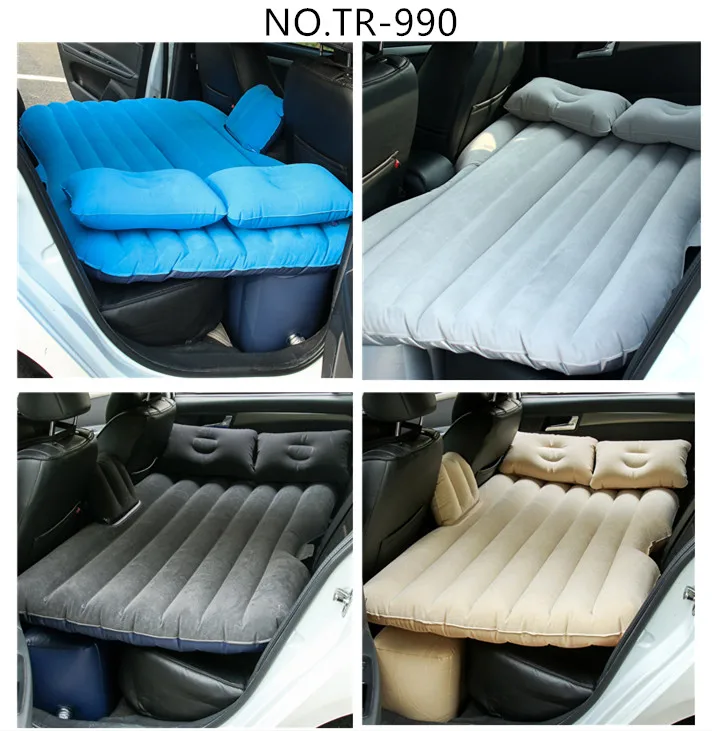 Портативный быстро надувается автомобиля воздушный матрас автомобиля Путешествия надувной матрас