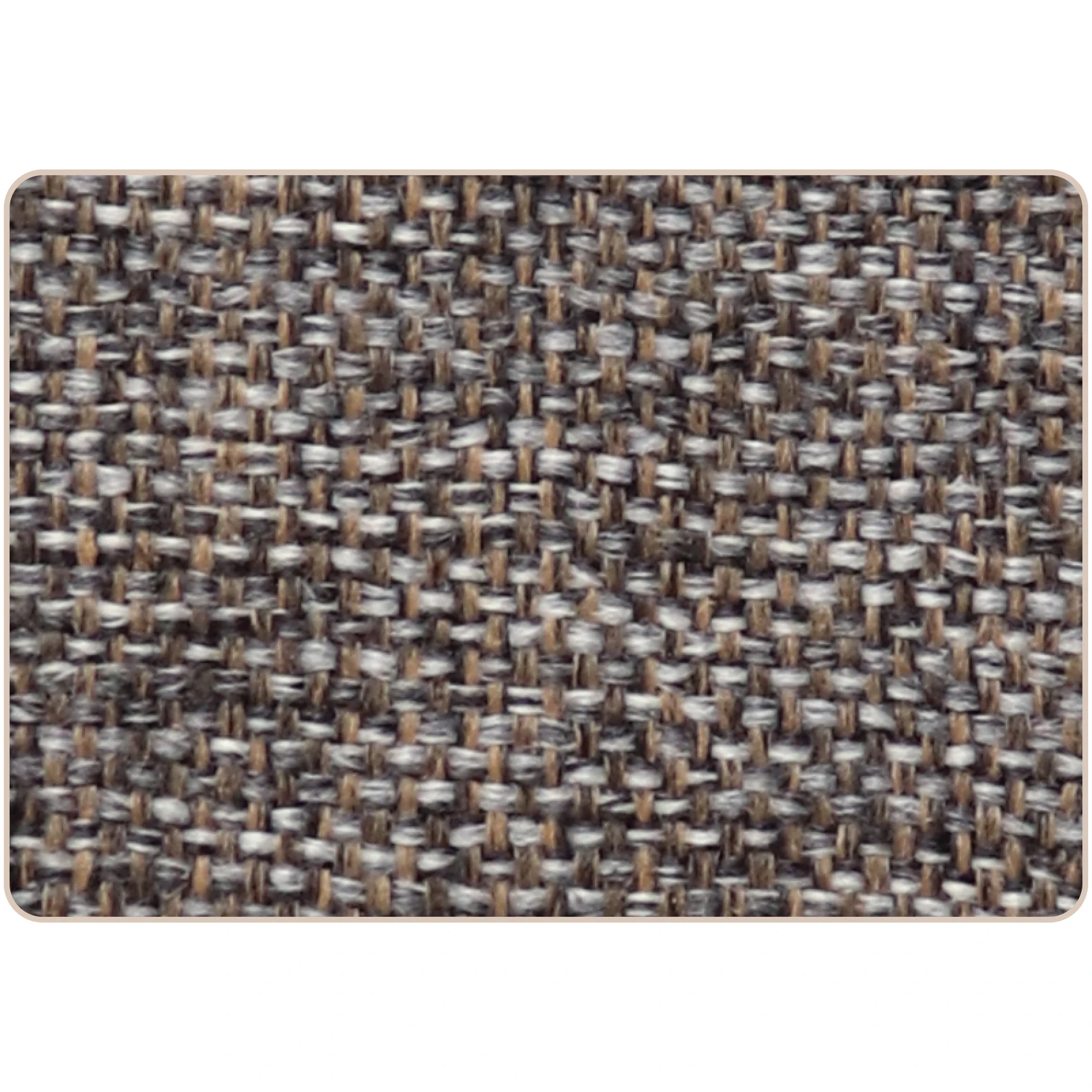 Factory Wholesale Anti slip Minimalist Sisal fabric Stair rubber mat