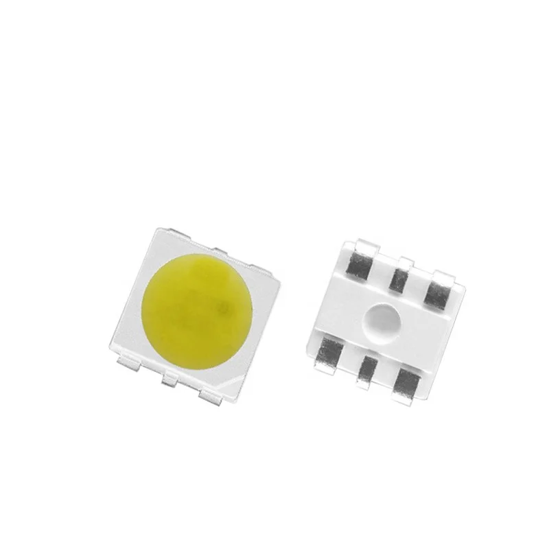 3433 High Power 1w Top Smd Led Chip PLCC-6 White Light 110-130LM Diode Lamp Beads