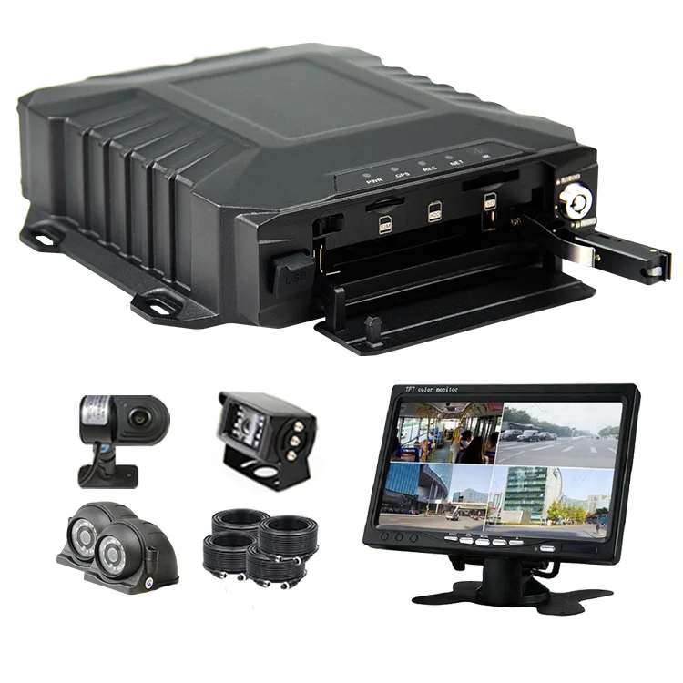 Citops ahd gps wifi ipc Hybrid mobile dvr kit car bus cctv cable power sd mdvr 8 channel 4g ups hdd 4ch mdvr