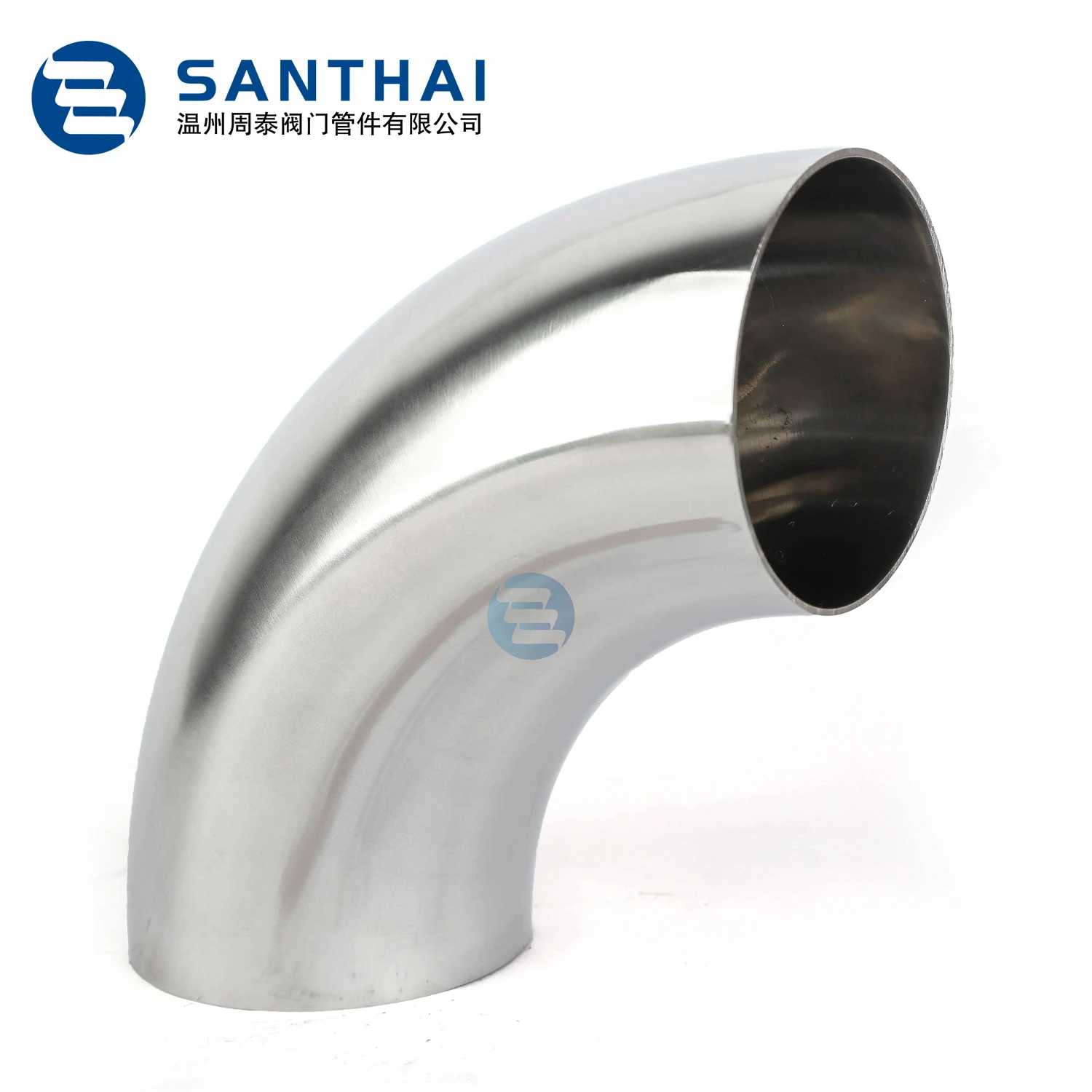 90 Degree Tube Sanitary Weld Type Stainless Steel Bend