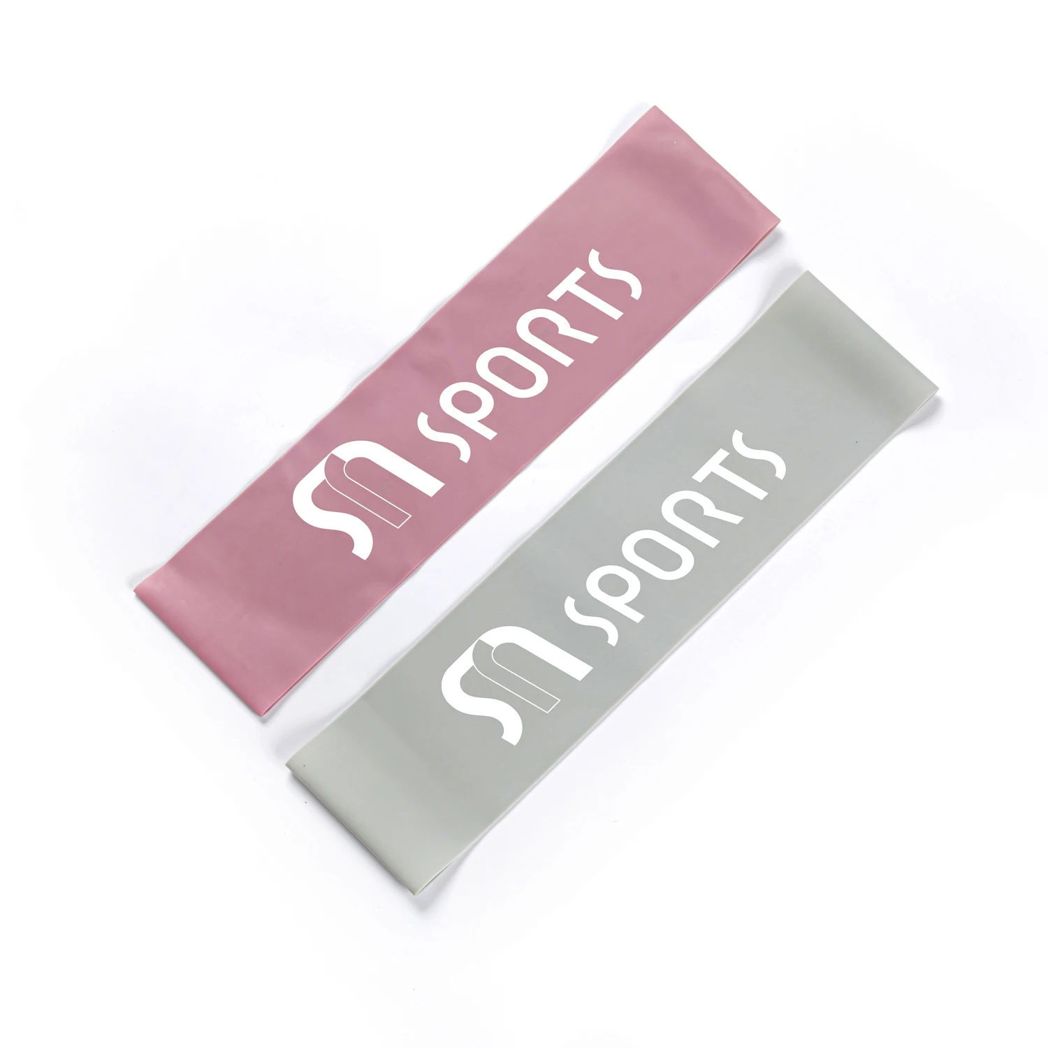 Customized wholesale High Quality Latex Rubber Resistance Hip  Fitness Minibands Training Loop Mini Elastic Band For Sports