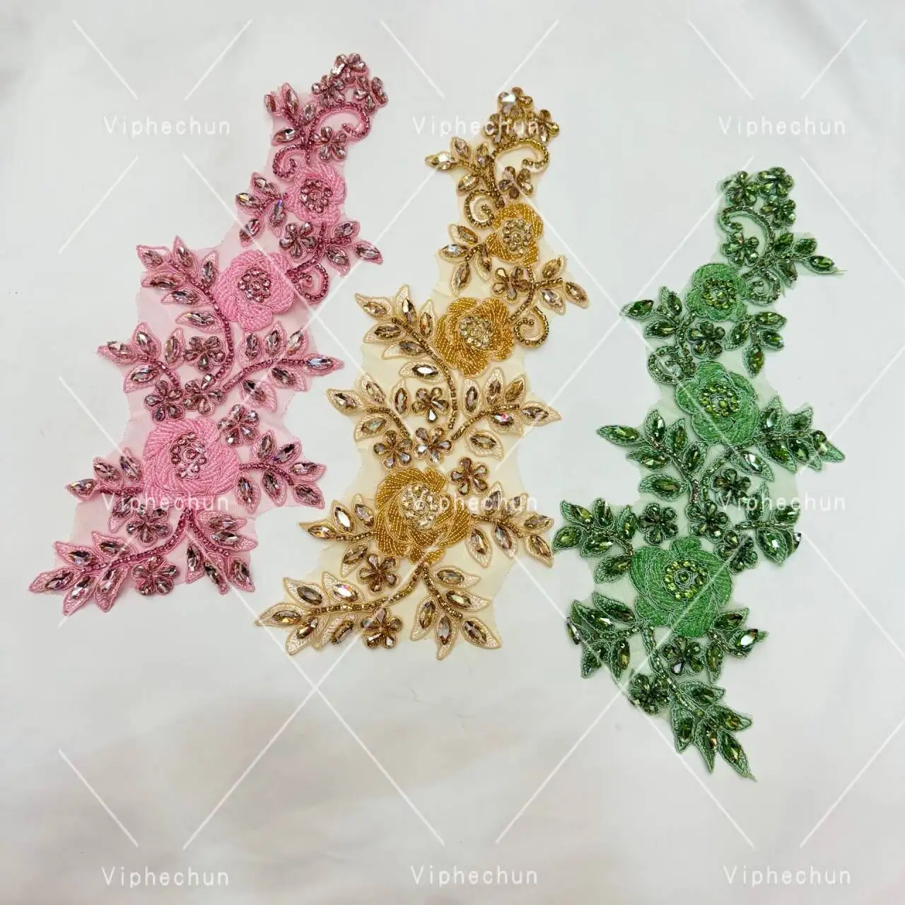 Wedding dresses wholesale spot High end atmospheric popular selling high-end rhinestone decals rhinestones