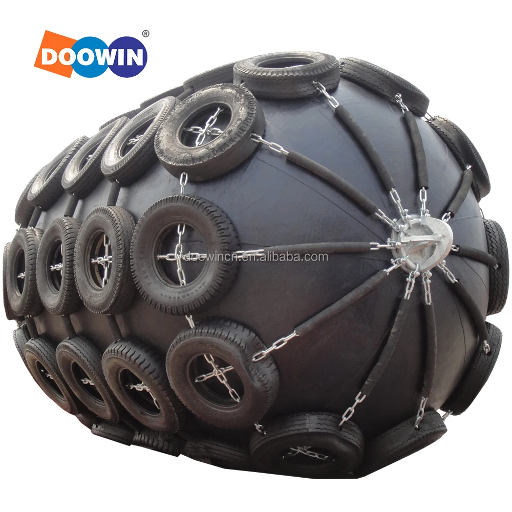 CCS Approved Floating Dock Pneumatic Yokohama Type Rubber Fender For Boat