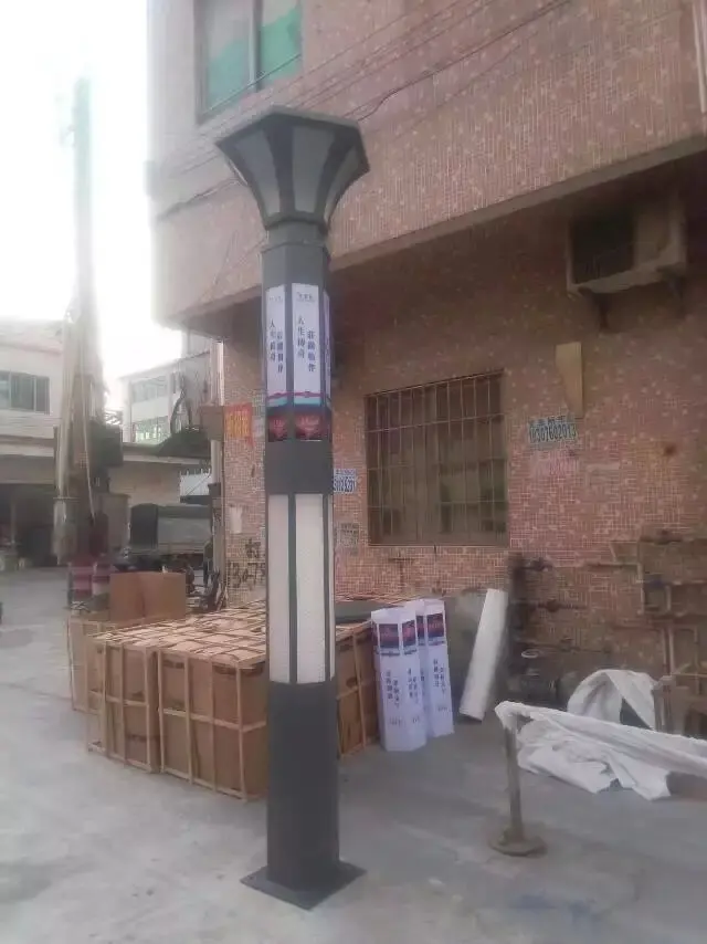 abstract stone sculpture for garden lamp Decorative Outdoor light waterproof modern simple lawn lamp courtyard landscape Garden