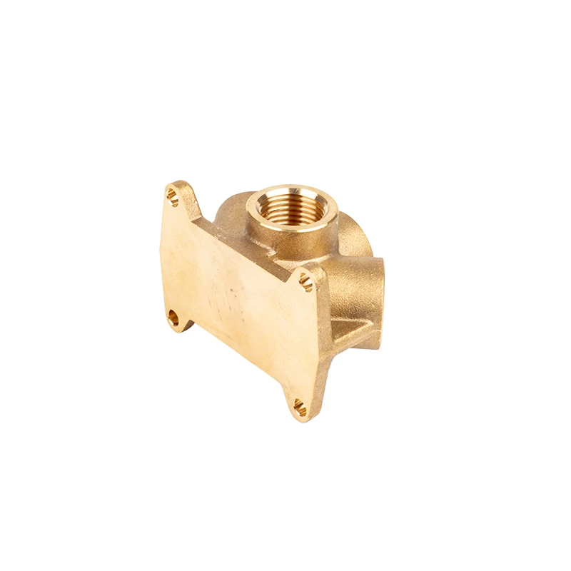 Multi-channel Water Pipe Connector Pneumatic 5 Way Flare Fittings Malleable Copper Cast Hot Dipped Brass Tube Fitting