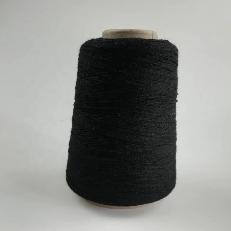 
Bulk wool cotton knitting rug yarn 