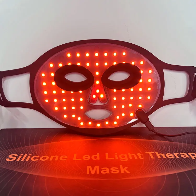 Korean 4 colors PDT Mask led light therapy pigment removal neck led face mask acne red light therapy led face mask