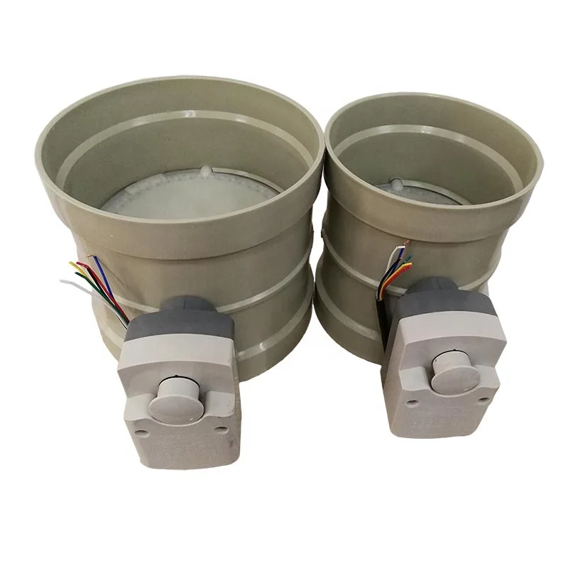 Elcetrial air control valve  PP PVC plastic air vent valve