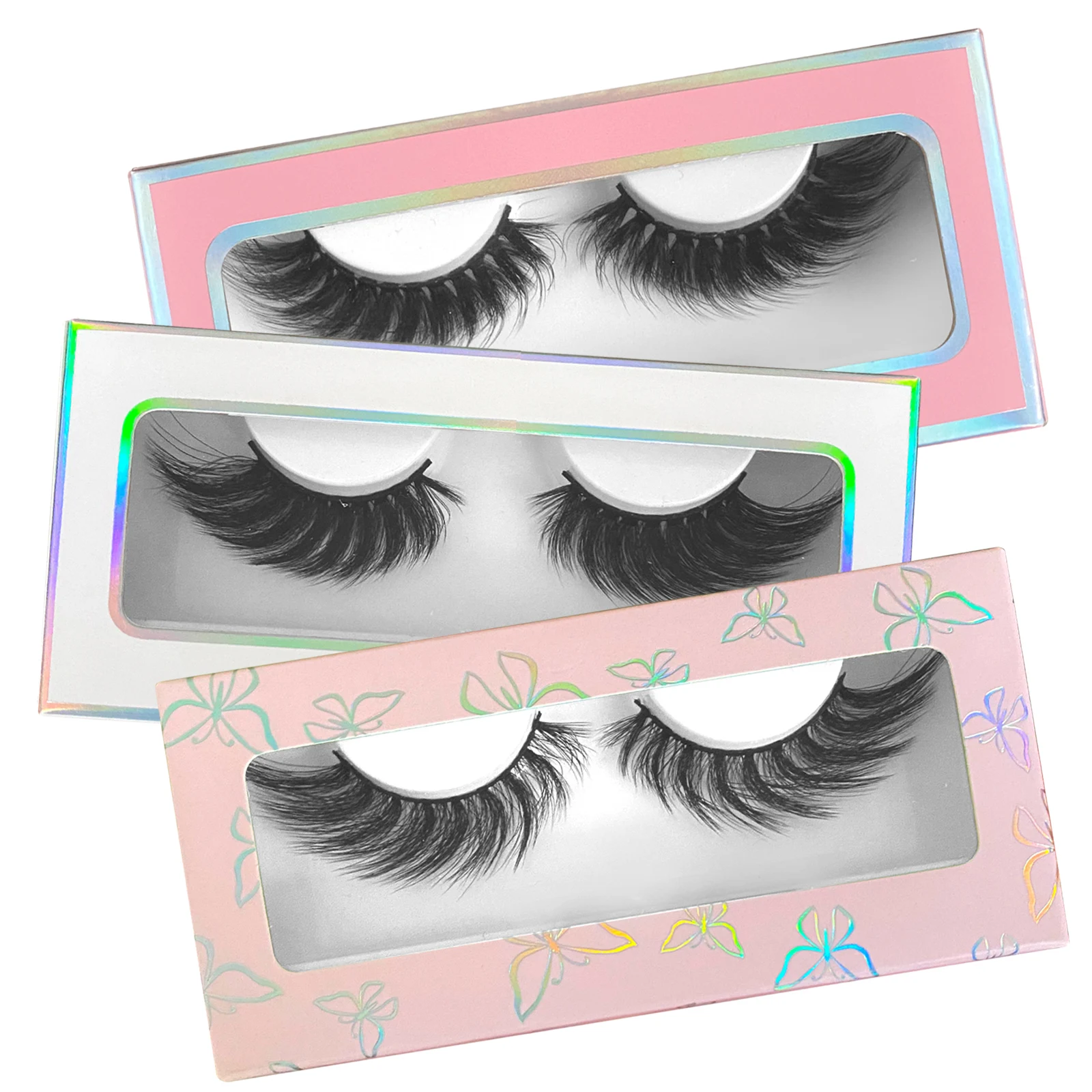 Fluffy Curly Eye Lash, Eye-Catching Cat Eyelash, Creative Curly False   Eyelash Manufacturer