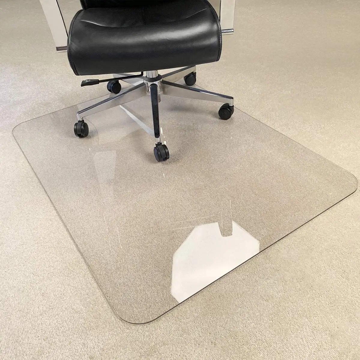 
2021 good quality home mat wrinkle resistance PVC clear chair mat 