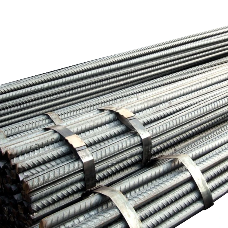 
6mm 8mm 10mm 12mm 16mm 20mm Hot Rolled Deformed Steel Bar Rebar Steel Iron Rod bar deformed for Construction Rebar Steel 