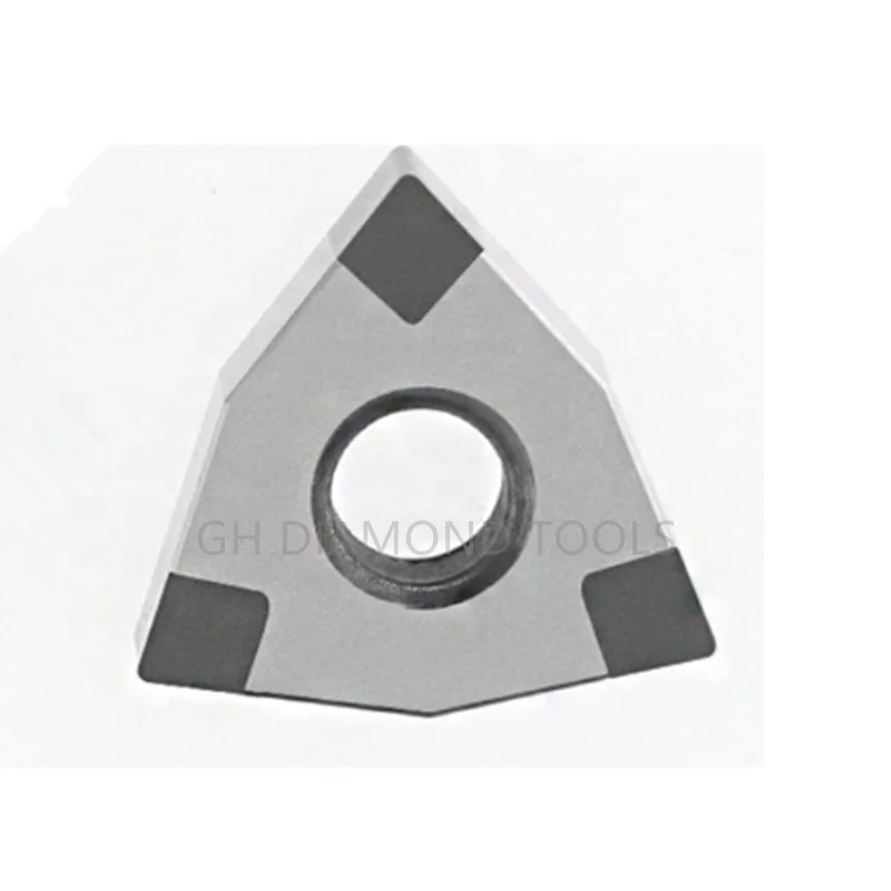 CBN tip turning cutting cutter WNMG WNGA WNMG080408 PCBN CBN INSERT for steel iron