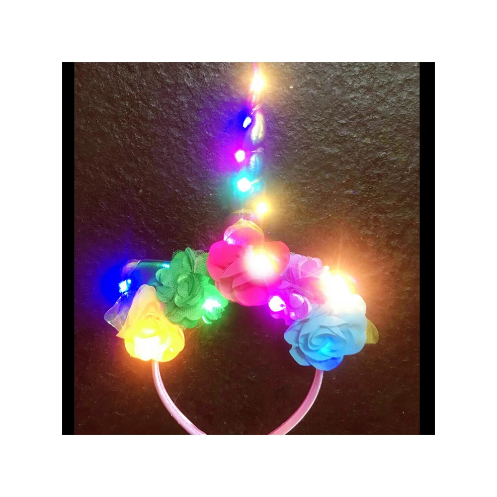 Girls costume LED lit tutu with flowers birthday gift Halloween cosplay