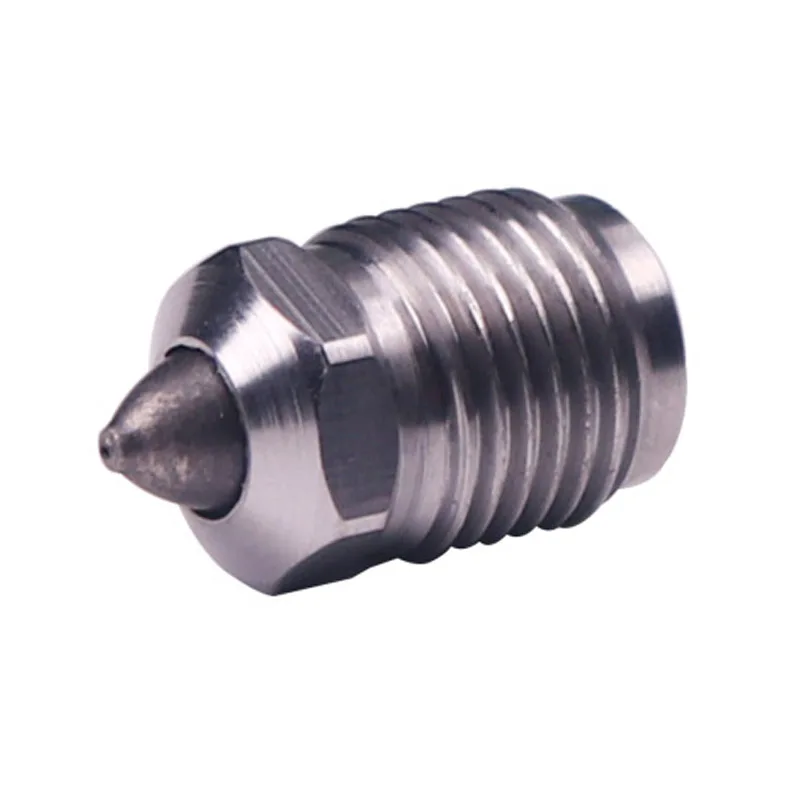 3D принтер аксессуары латунь карбид вольфрама сопла с высоким потоком твердая сталь 0 4 мм