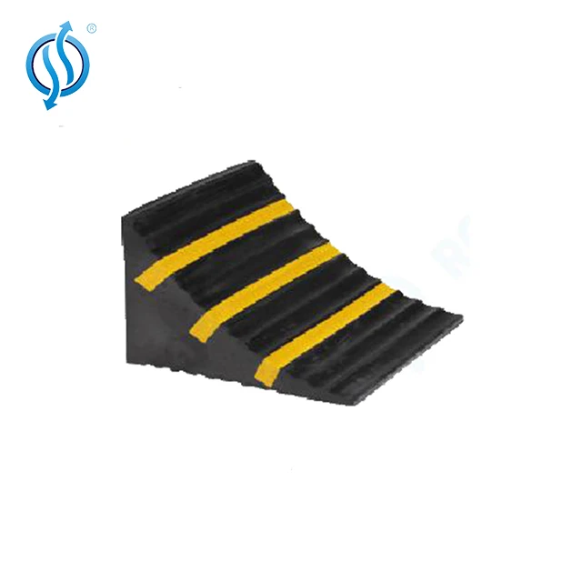 different models rubber wheel stop chock for 45 to 60