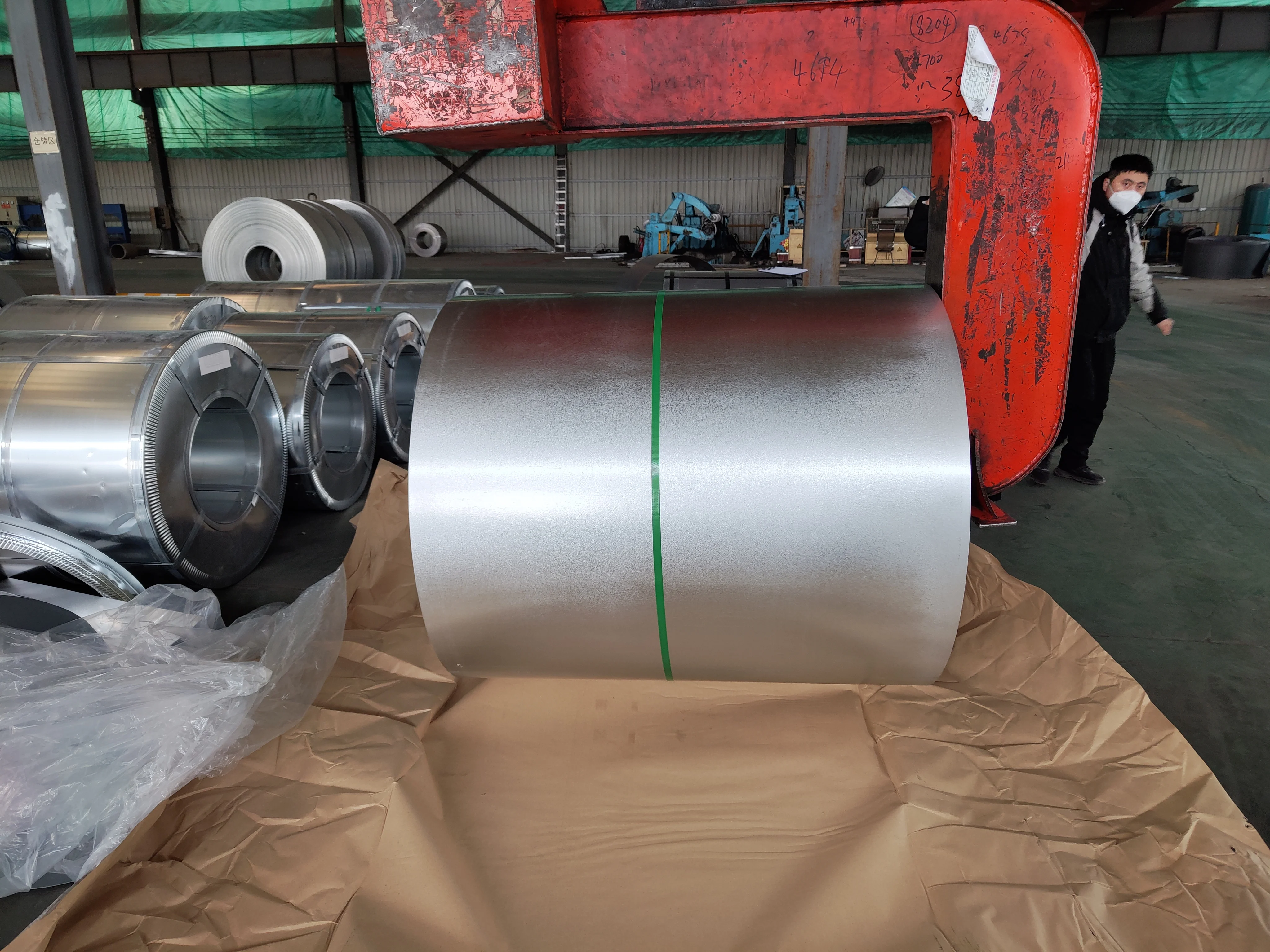 S350GD SGC440 Gr.50 AZ150 AFP 55% High Tensile Galvalume Steel Coil GL coil aluzinc steel coil