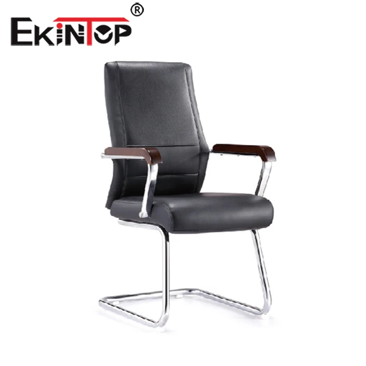 Ekintop China Nice quality supplier Leather office swivel chair with foot relax