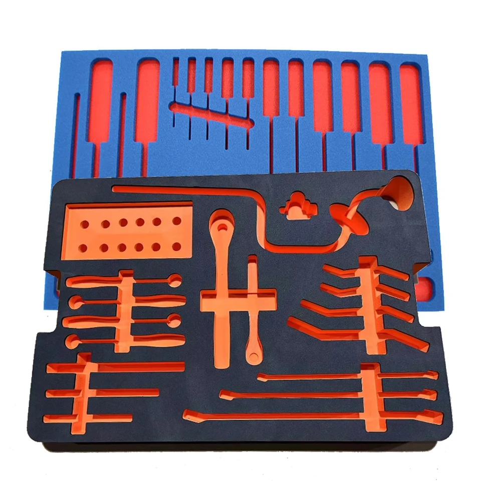 Factory Customized Different Shape Toolbox Hardware Accessories Eva Foam Buffer Material protection Products Insert