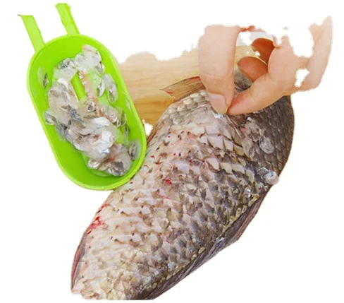 Kitchen Gadgets 2020 New Designs Cleaning Fish Skin Scraping Scales Planing Fish Scale Remover