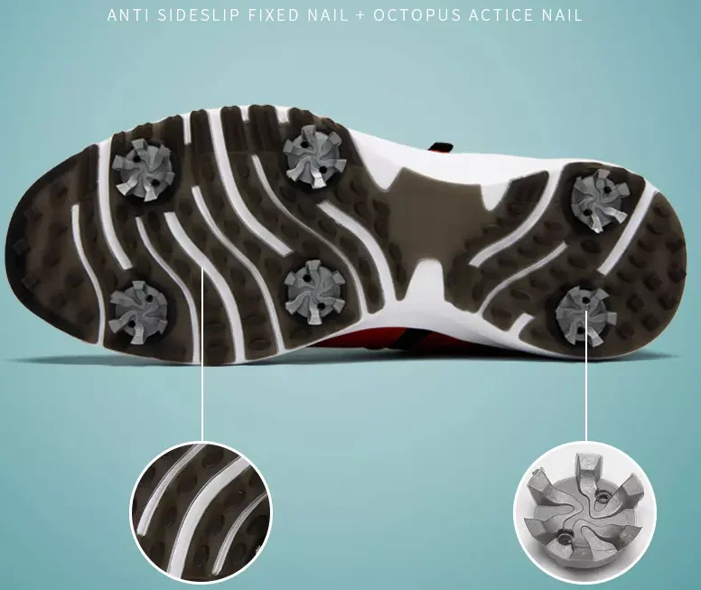 
Hot Sale Factory Direct Custom Waterproof Golf Shoes 