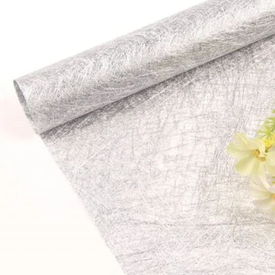 Hot sale creative gift hemp flower shop cloud silk paper packaging wrapping paper for flower