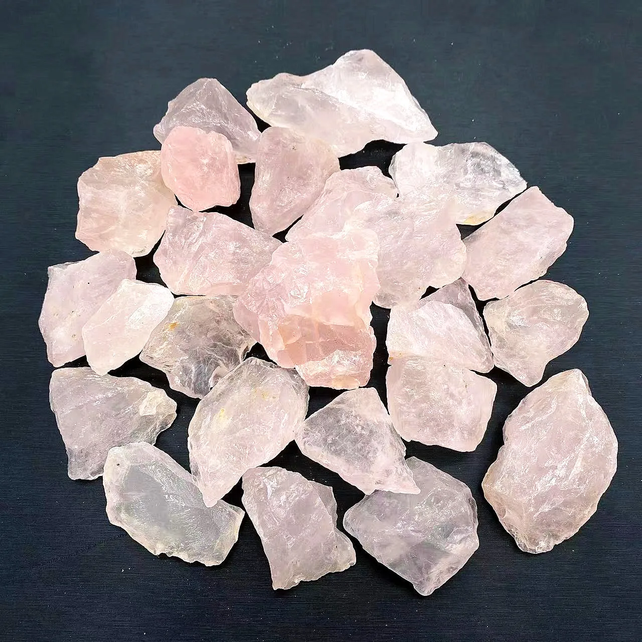 Natural Pink Crystal Stone Rough Mineral Samples Energy Rose Quartz Raw Stone for Healing Decorate