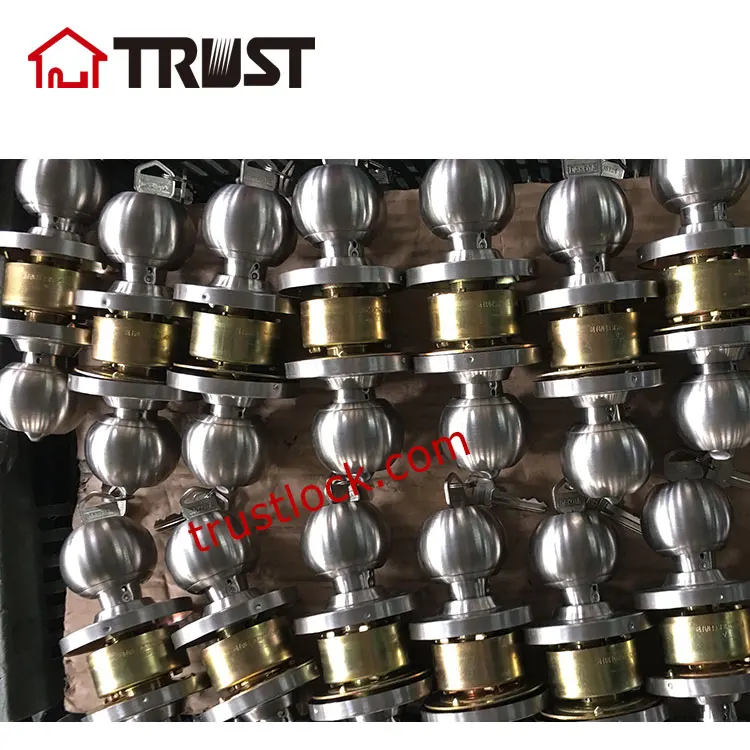
TRUST 4371-SS Factory Hot Sale Grade 2 Door Lock Entrance Door Knob Low Price 