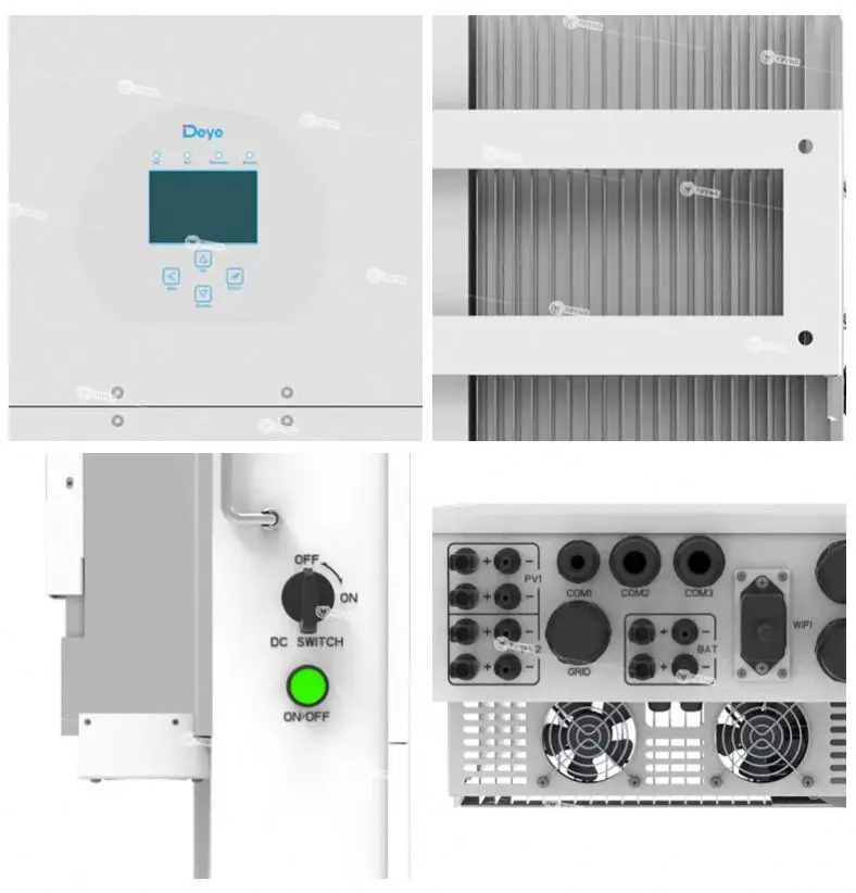 Deye SUN-20K-SG01HP3-EU-AM2 HV 20KW 25KW 22KW 30kw Three 3 phase hybrid Solar inverter