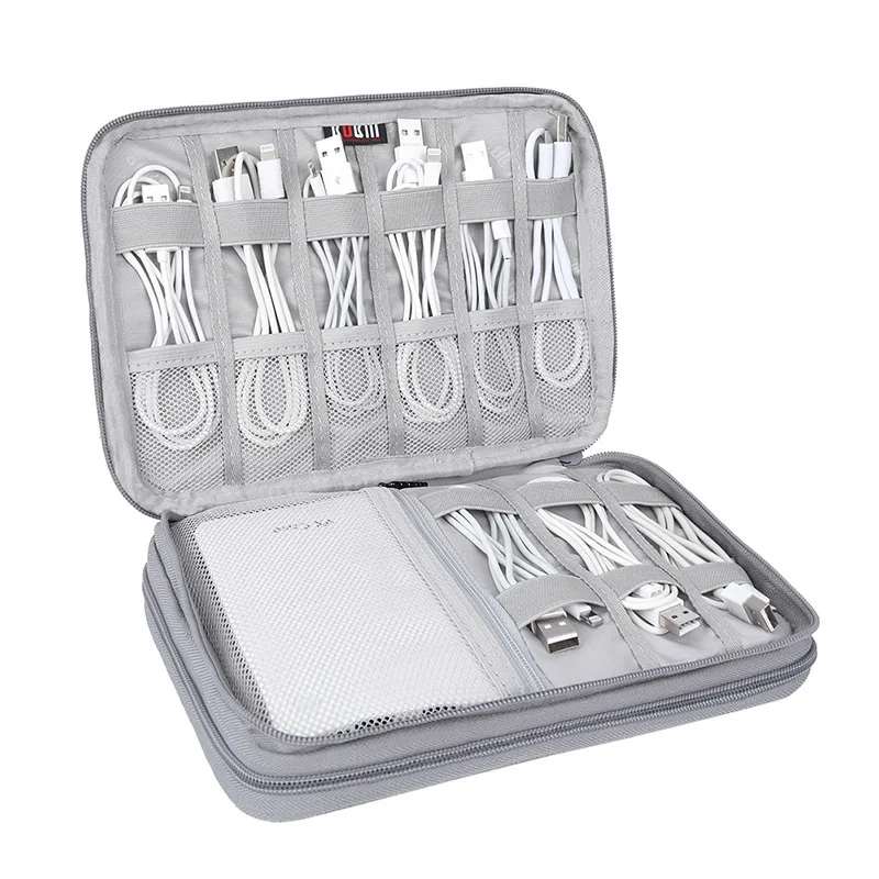 Водонепроницаемые защитные сумки для проводов usb, настольный органайзер для хранения кабеля, дорожный органайзер для кабеля, сумки для хранения