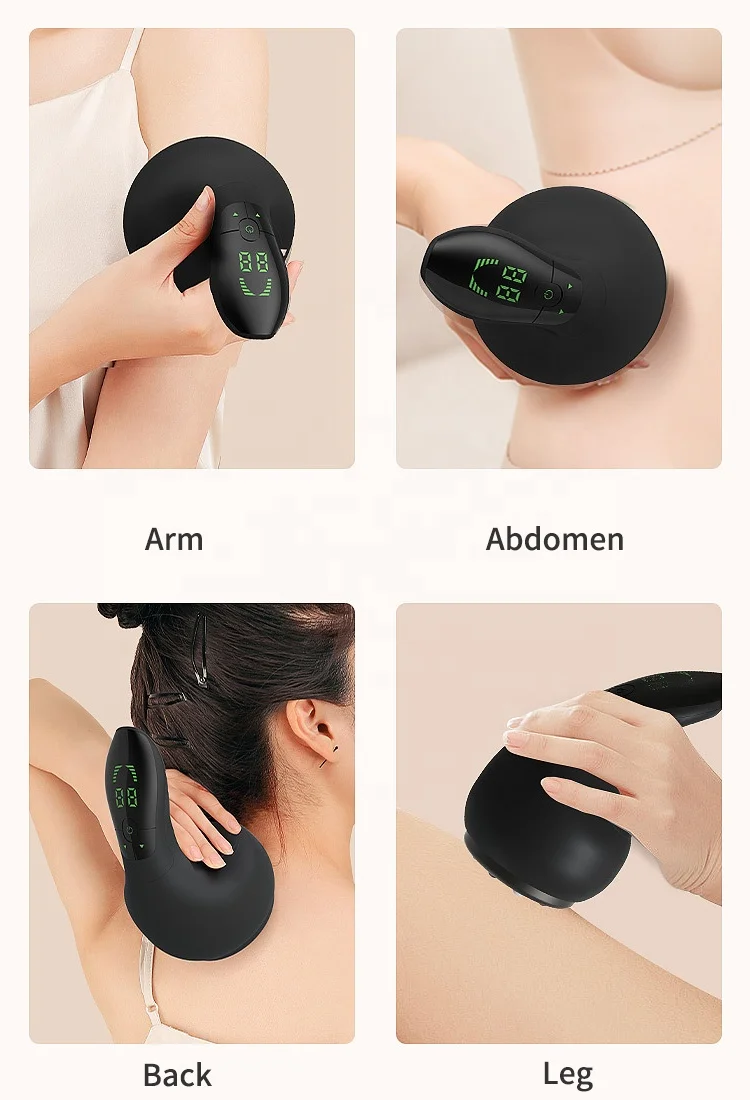 Hot Selling Portable Electric Scraping Instrument Massage Warm Body Gua Sha Device