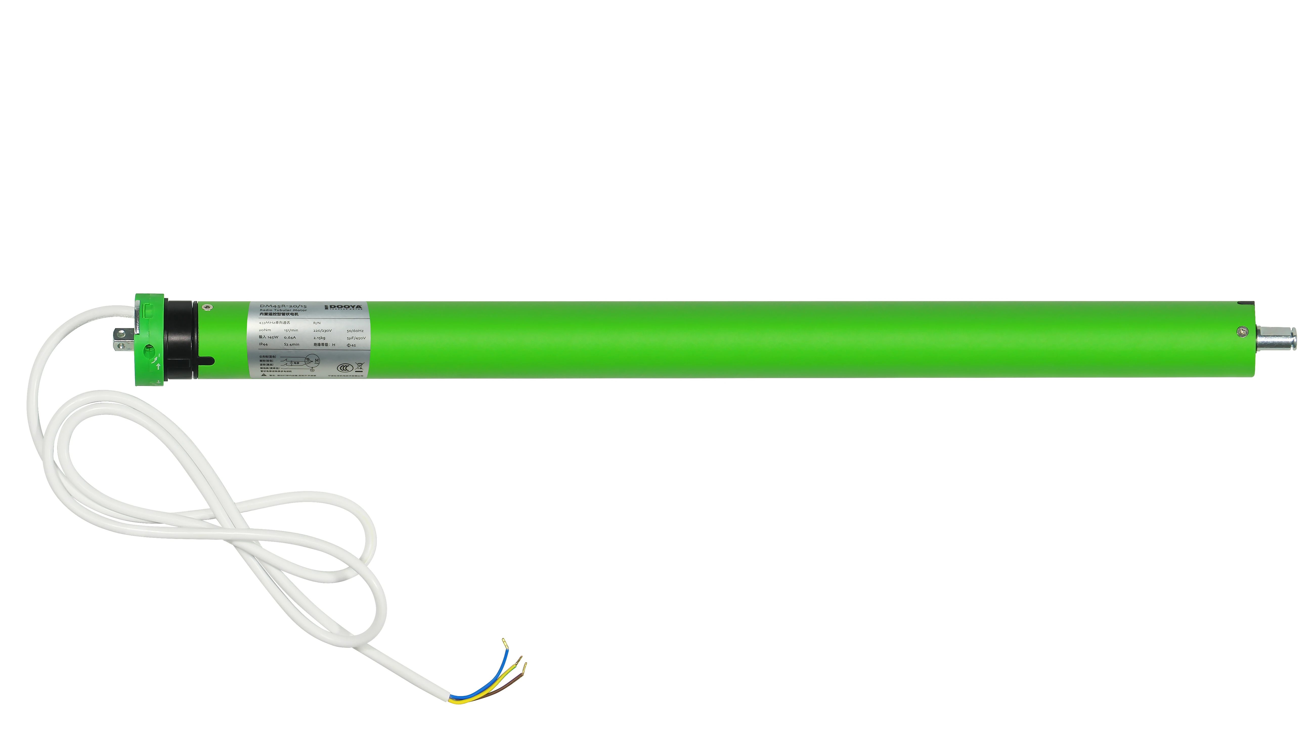 Standard Mechanic Low Noise Tubular Motor for Outdoor Retractable Awning Rolling Shutter-Aluminum Frame Electric Use