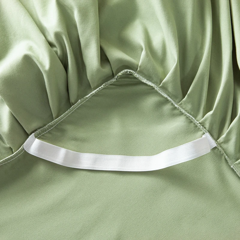 2023 New Polyester Embroidered Bazaar Style Bed Skirt