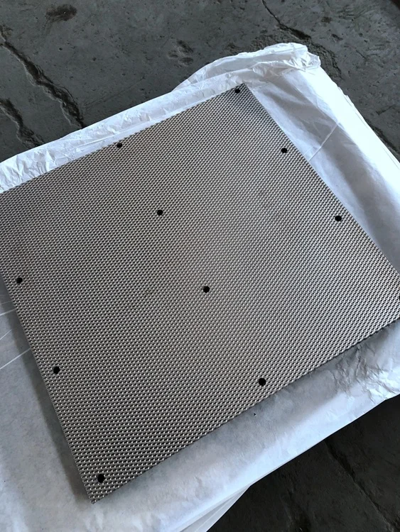 Titanium mesh