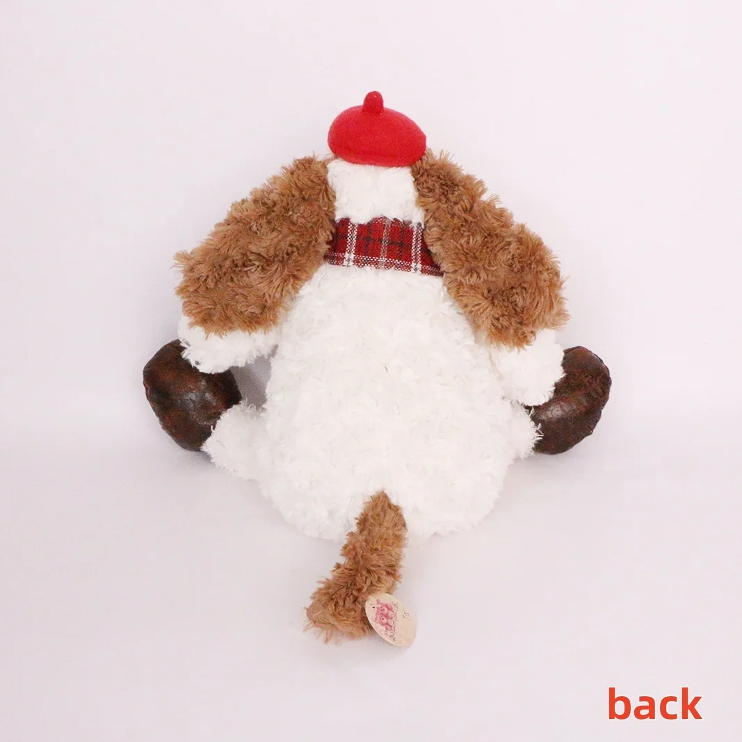 BSCI/CE/SEDEX certification Custom plush puppy toy baby gift can be customized LOGO size color stuffed dog toys  plush toys