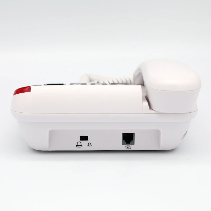 B600 2021 best selling big button phone fancy corded house telephone set with emergency and braille for Seniors People