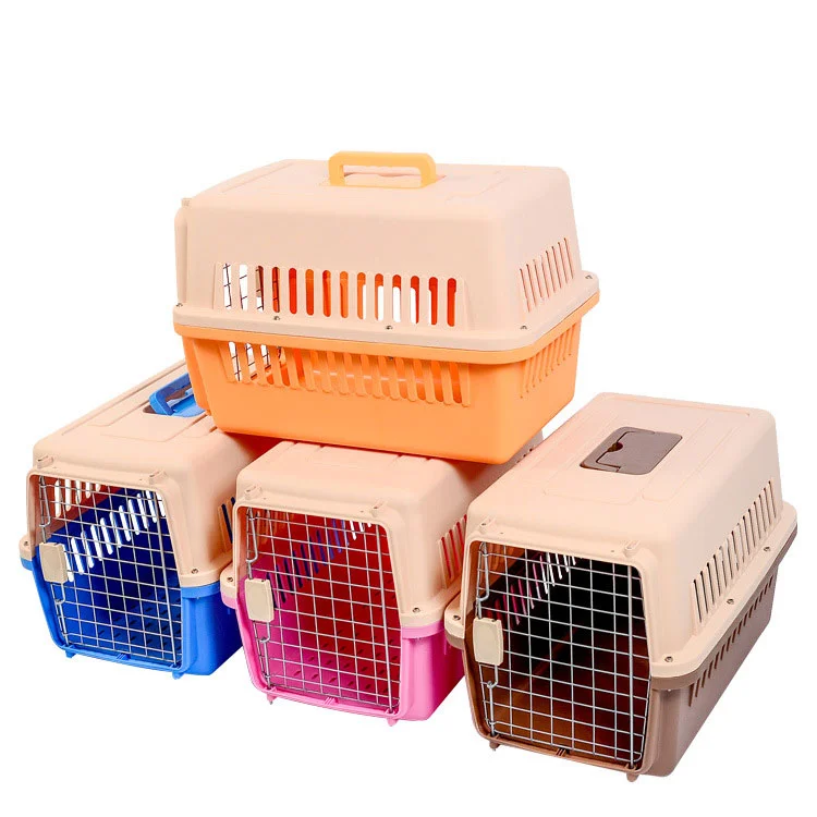 
Pet Travel & Outdoors Pet Carrier Bag Cat Dog Plastic House Pet Cages, Carriers 