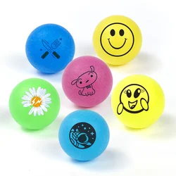 Hot sale professional customized printed wholesale ping pong ball with different colors