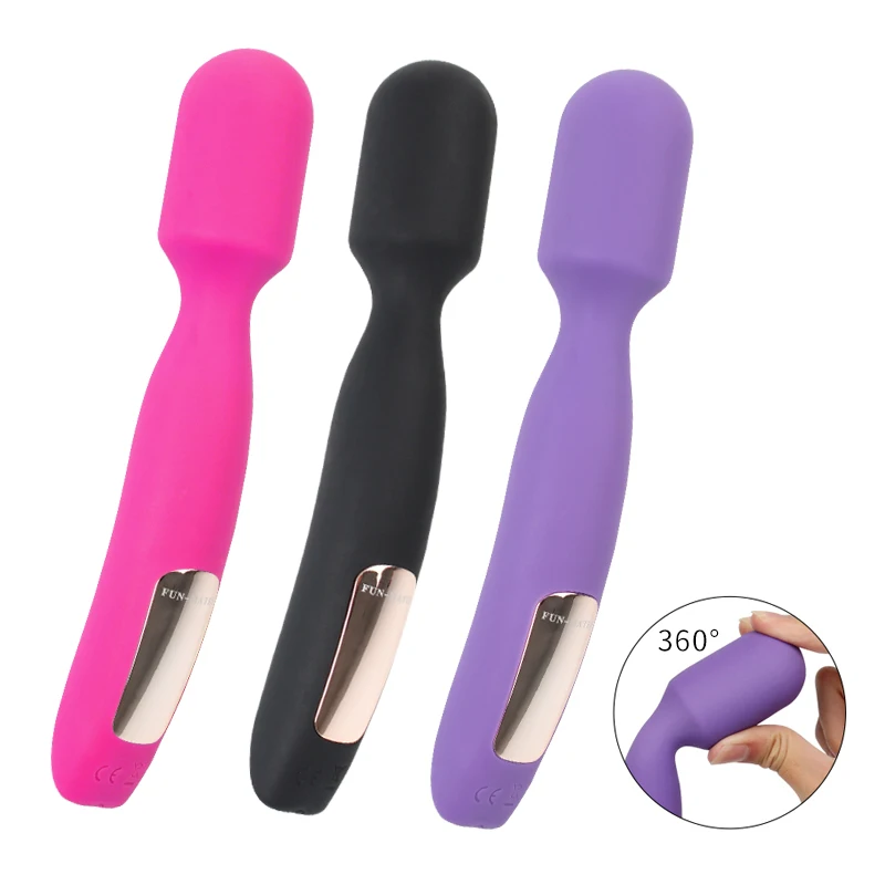 LEVETT Hedda Clitoris Vibrator USB Charging Powerful Wand Body Massager Vibrator Sex Toy for Women