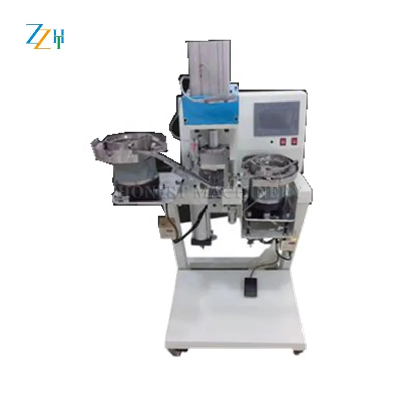 High Output Automatic Jeans Button Making Machine / Jeans Button Making Machine / Cloth Button Making Machine