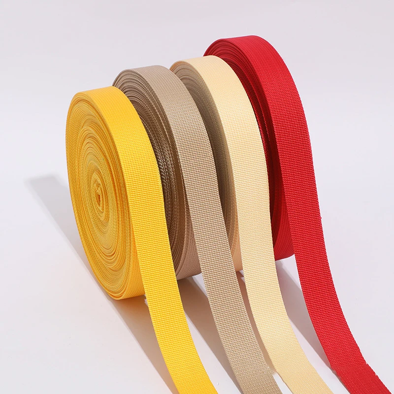 Factory Delivery Strong Webbing Belt Strap polyester Nylon Webbing Heat Transfer Printing Seatbelt Webbing For Bag