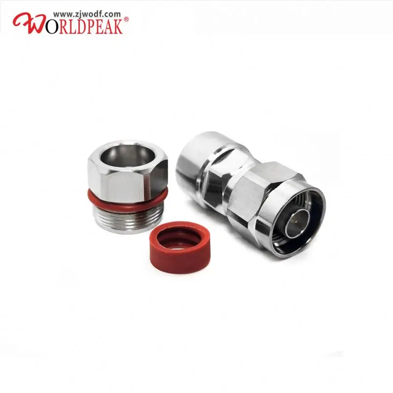 Cheap Price Rf Coaxial Cables 1/2 superflex cable N Male plug connector