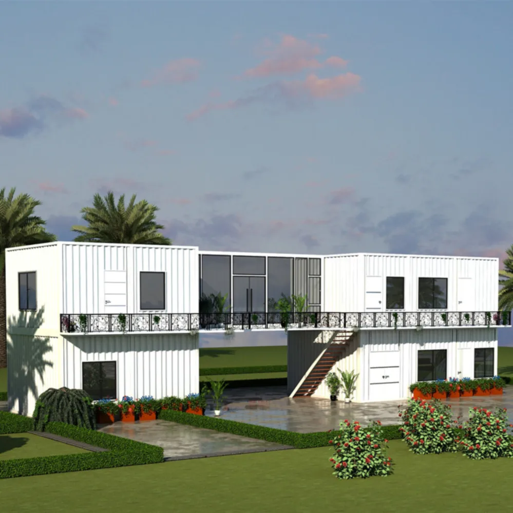 Luxury combinated apartment house building design prefab 1 bedroom labour apartment