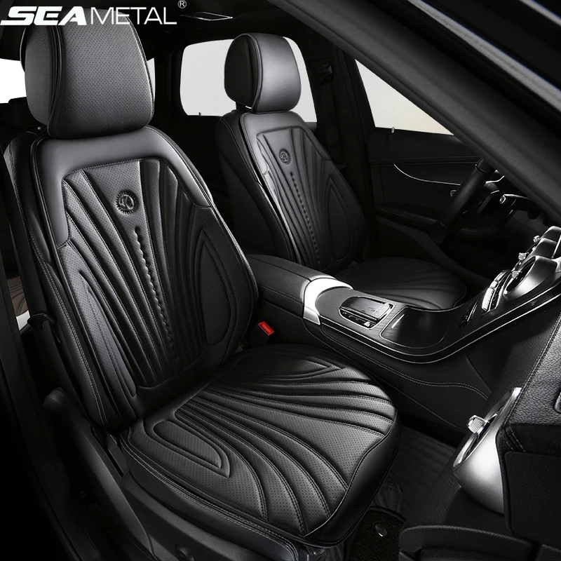 Обтекаемый удобный интерьер SEAMETAL автомобильные аксессуары универсальный кожаный чехол для сидений на пять Набор чехлов