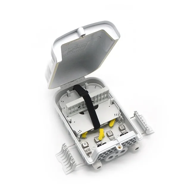 New design FTTH Network 16 ports Termination Box adapter Double-layer Distribution Box Plastic Waterproof