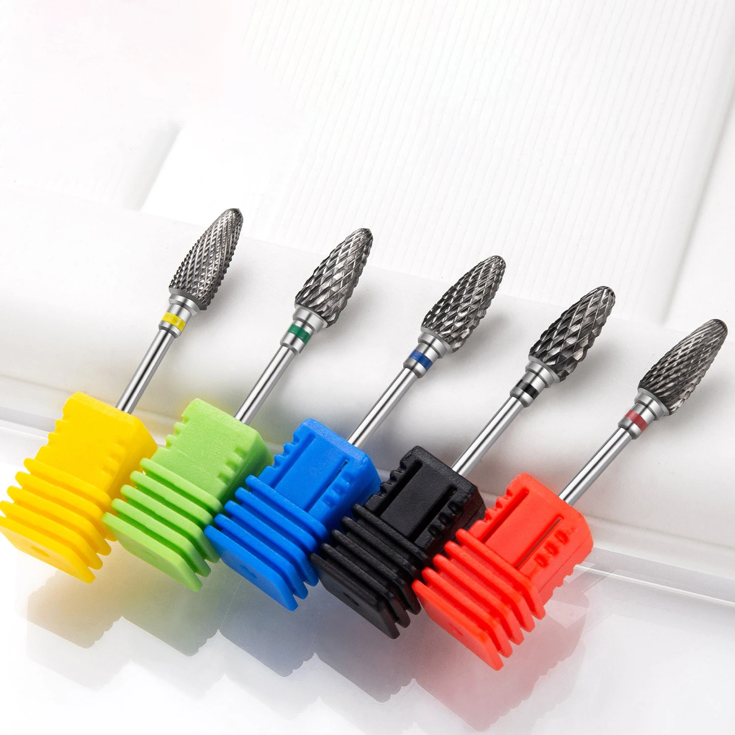 3/32 In Tapered Barrel Carbide Nail Drill Bits for Acrylic or Gel Remover
